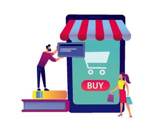 扁平化人物场景办公互联网等距ai矢量设计网页海报UI素材插画