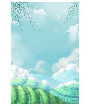 春季海报背景