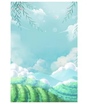 春季海报背景