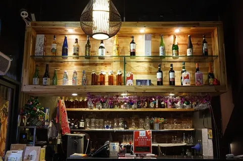 日本料理店酒架