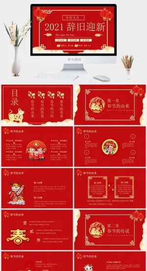 故事
美食
红色营销中国风PPT模板