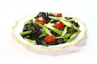 32芦笋鲜木耳 乡村小镇