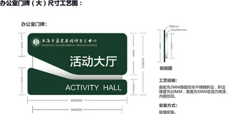 导视牌标识牌指示牌指引牌