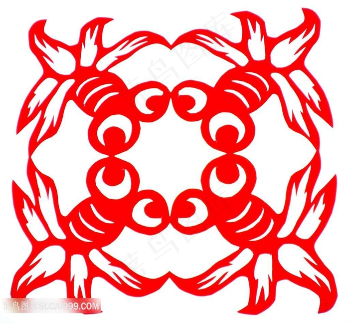 喜庆的剪纸图片