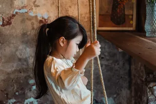 清新唯美可爱的女孩摄影图片 