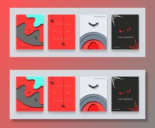 清新孟菲斯风格渐变科幻离子风KV主视觉海报大图高端psd分层素材