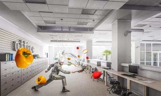 西服创意厨师摄影高清图片