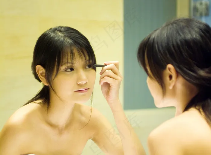 化妆青春美女图片下载
