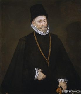 黑衣胡须男士教徒装饰画油画图片