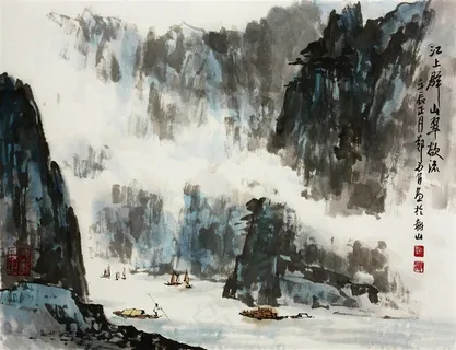 中国写意山水画 中国写意山水画