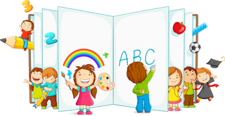 卡通 素材 人物 动画 插图