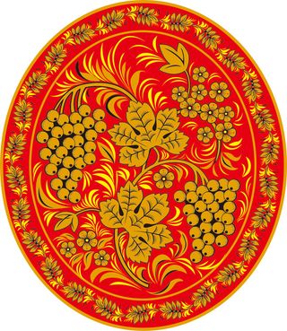 中式传统花朵纹样