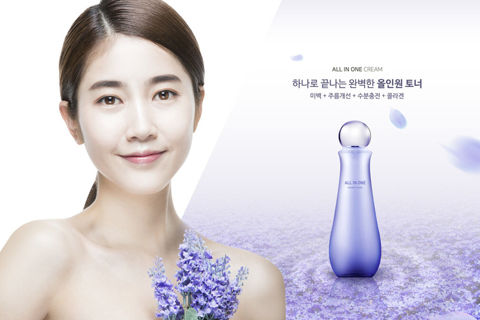 浪漫紫色薰衣草背景