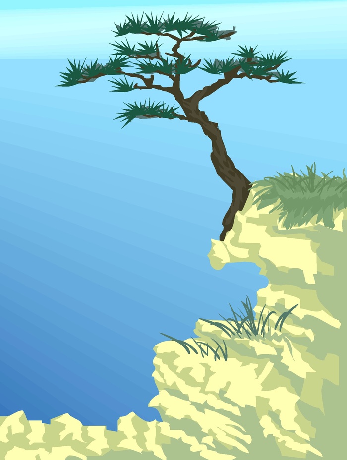 黄色卡通风动画动漫素描写实海报名片图片素材背景7