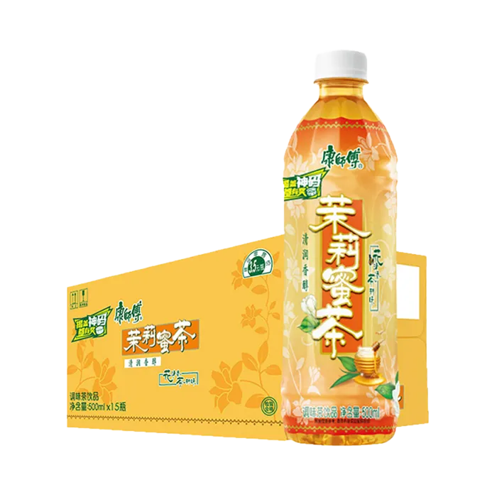 康师傅茉莉蜜茶 1超市商品白底图免抠实物摄影png格式图片透明底