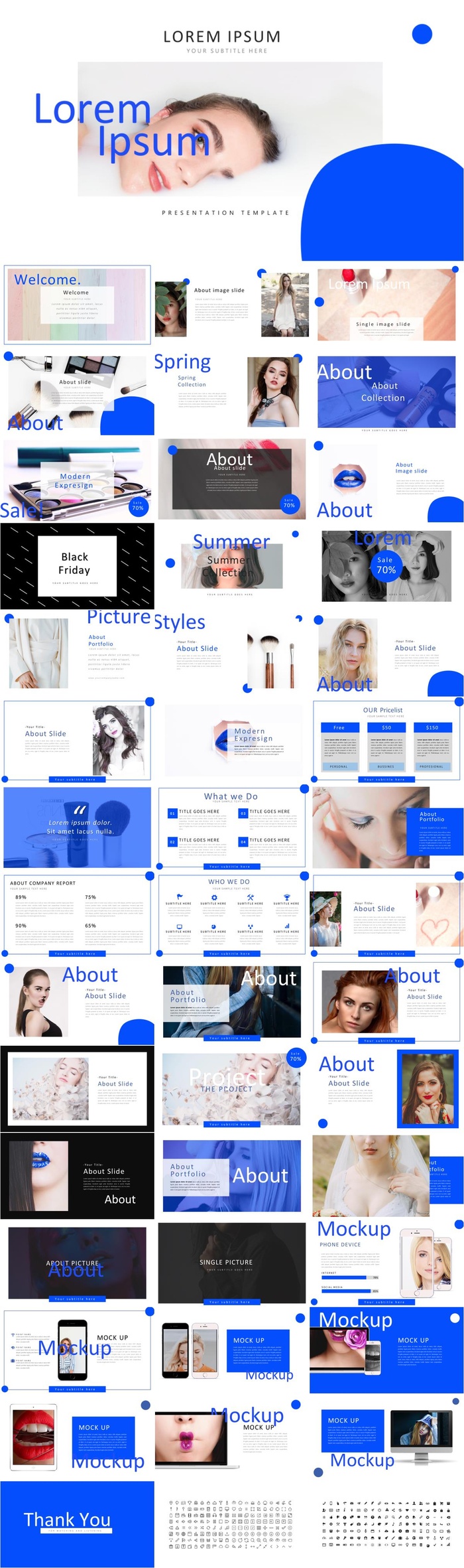 欧美风格PPT模板