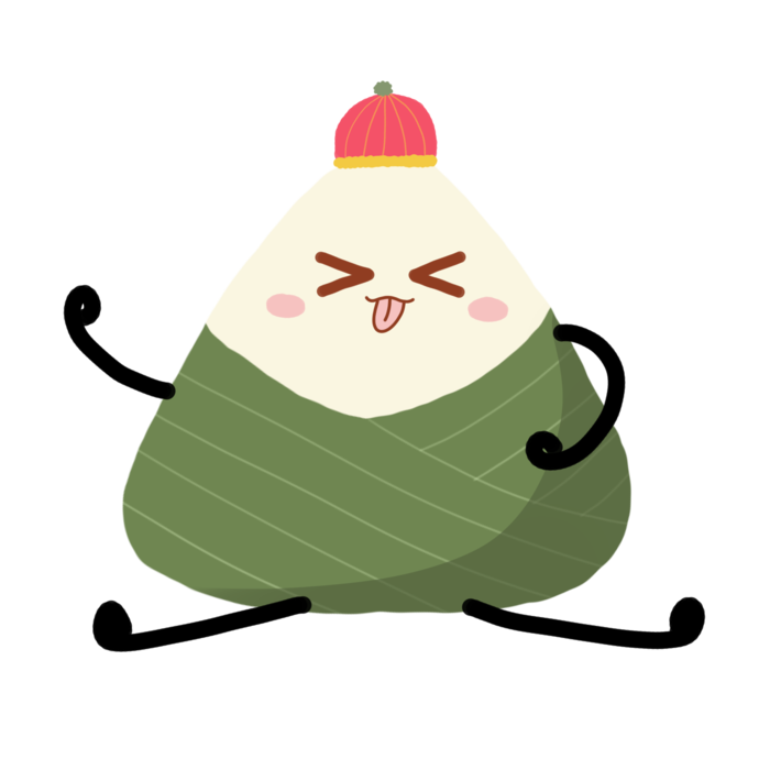 端午节粽子吐鬼脸免扣元素