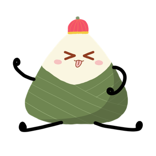 端午节粽子吐鬼脸免扣元素