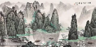 白雪石-漓江一曲千峰秀