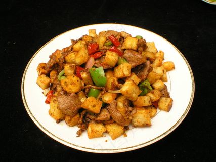 家常菜|美食|菜谱|菜单|0691馕丁炒肉