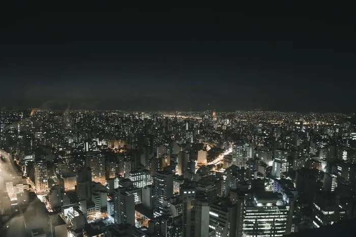 美国纽约城市夜景高清图片