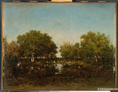 泰奥多尔·卢梭——游泳池(香博尔德森林的记忆) 泰奥多尔·卢梭——游泳池(香博尔德森林的记忆)