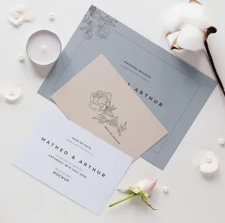 棉花和蜡烛贺卡装扮PSD素材 棉花和蜡烛贺卡装扮PSD素材