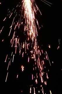 烟花儿时记忆烟花燃放