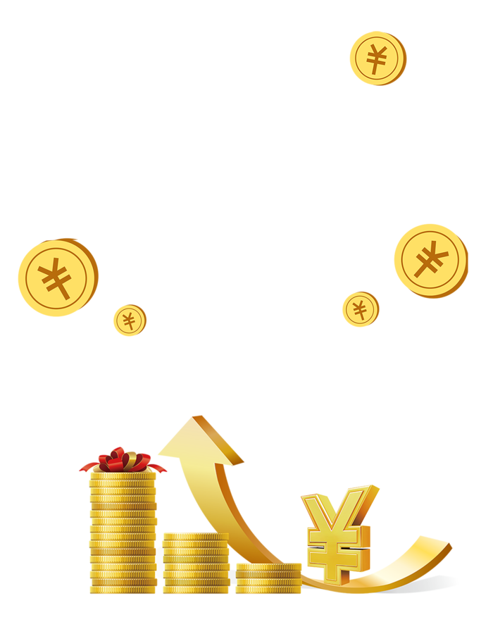 经济上行财富增值示意图