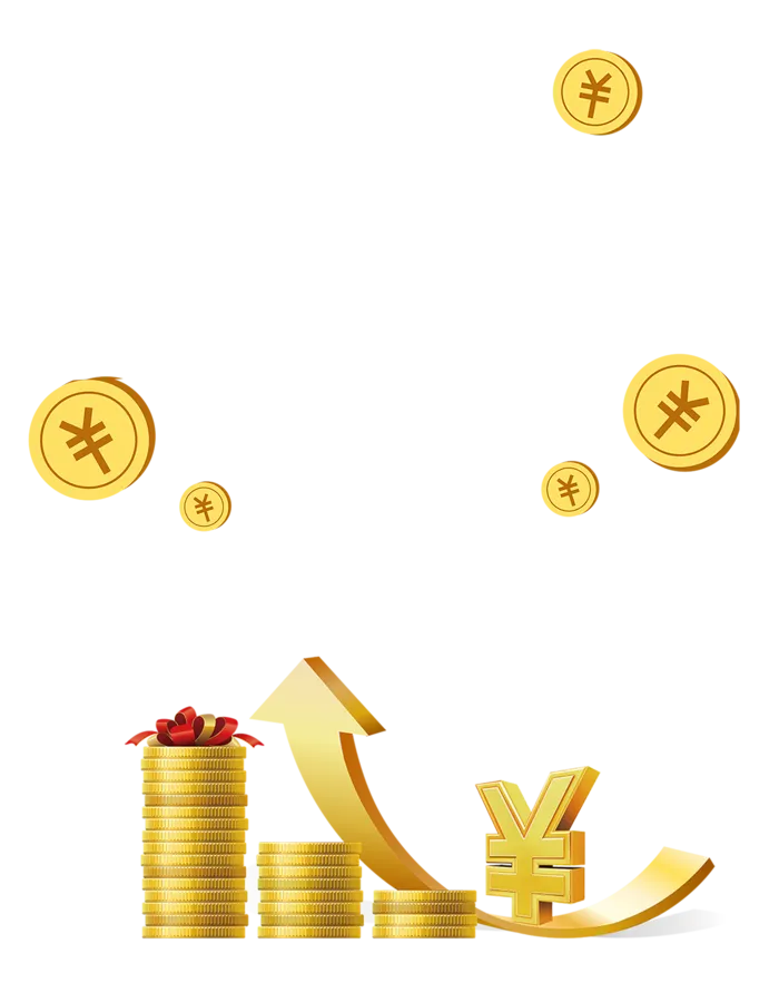 经济上行财富增值示意图