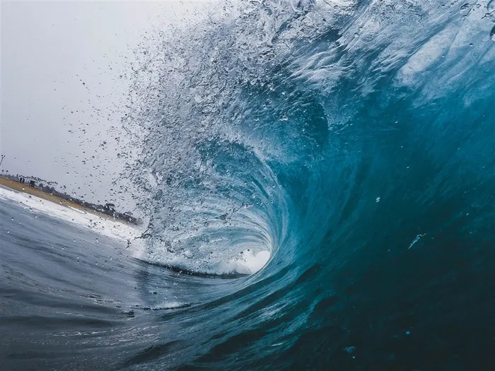 大海上的风浪素材