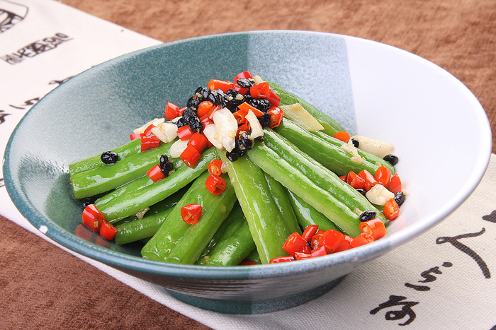 豆豉煎苦瓜