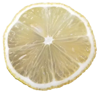 柠檬片新鲜安岳柠檬香水柠檬免抠摄影元素素材