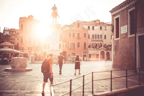 欧洲城市街景图片