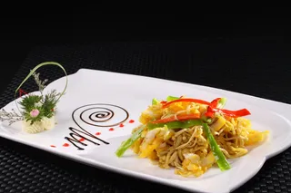 R02591金针菇炒咸鱼