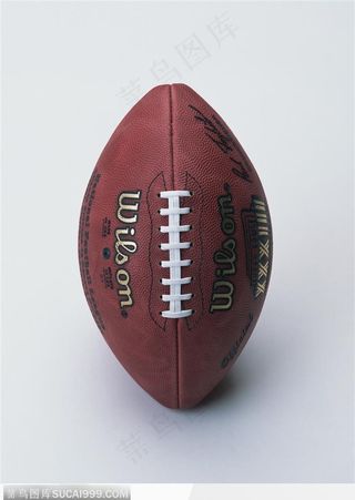 体育用品-红褐色的橄榄球