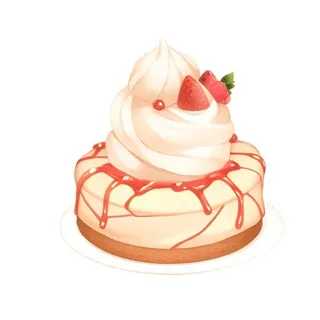 甜点点心美食免抠