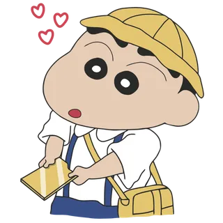 蜡笔小新可爱动画人物免扣素材