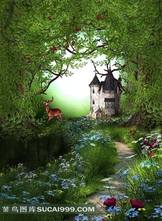 童话世界设计素材