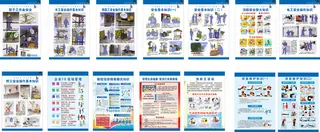 工地施工安全宣传画