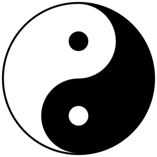 Yin and yang PNG免抠