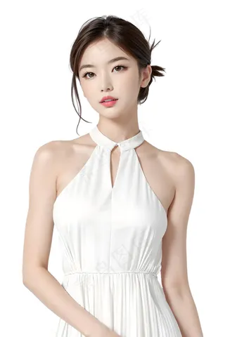 AI生成模特素材共享设计素材使用