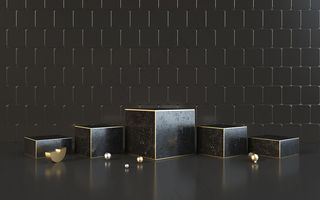 C4D电商场景模型渲染背景