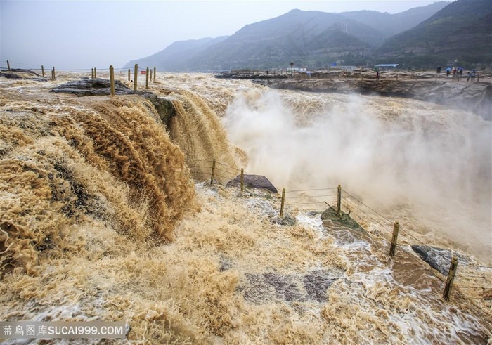 壶口瀑布唯美风景