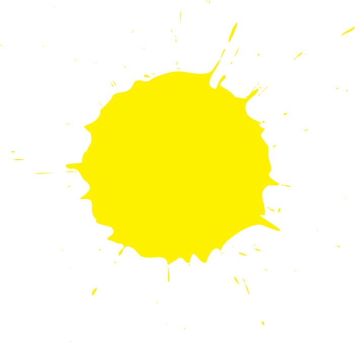黄色油漆斑点