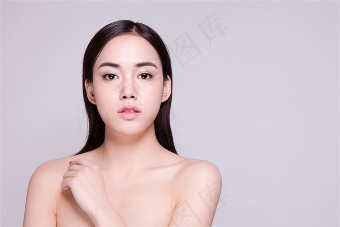 美女妆容美肤写真图