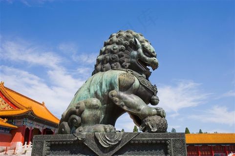 石柱雕刻图案和样式风景建筑北京风景