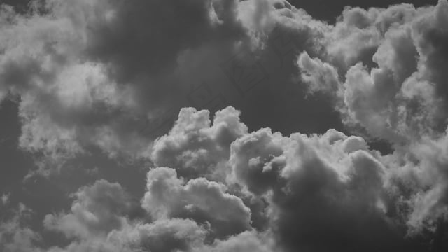 黑和白, 云, 风, 多云, 大气层, 亲爱的, 夏天