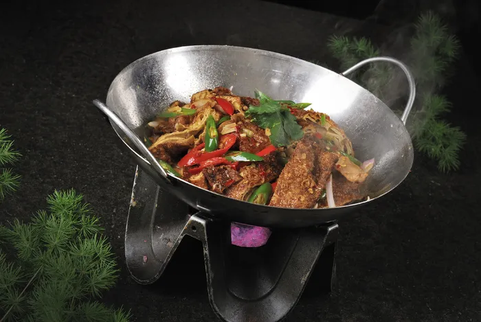 干锅豹皮豆腐  29元