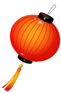 中国新年灯笼兔年免抠